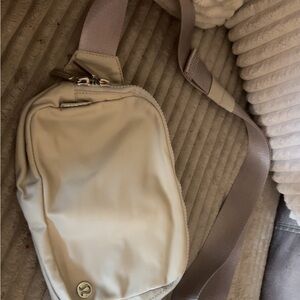 Lululemon Beige Crossbody Bag